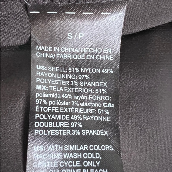 White House Black Market Soft Blouson Dress Size Small - Picture 14 of 14